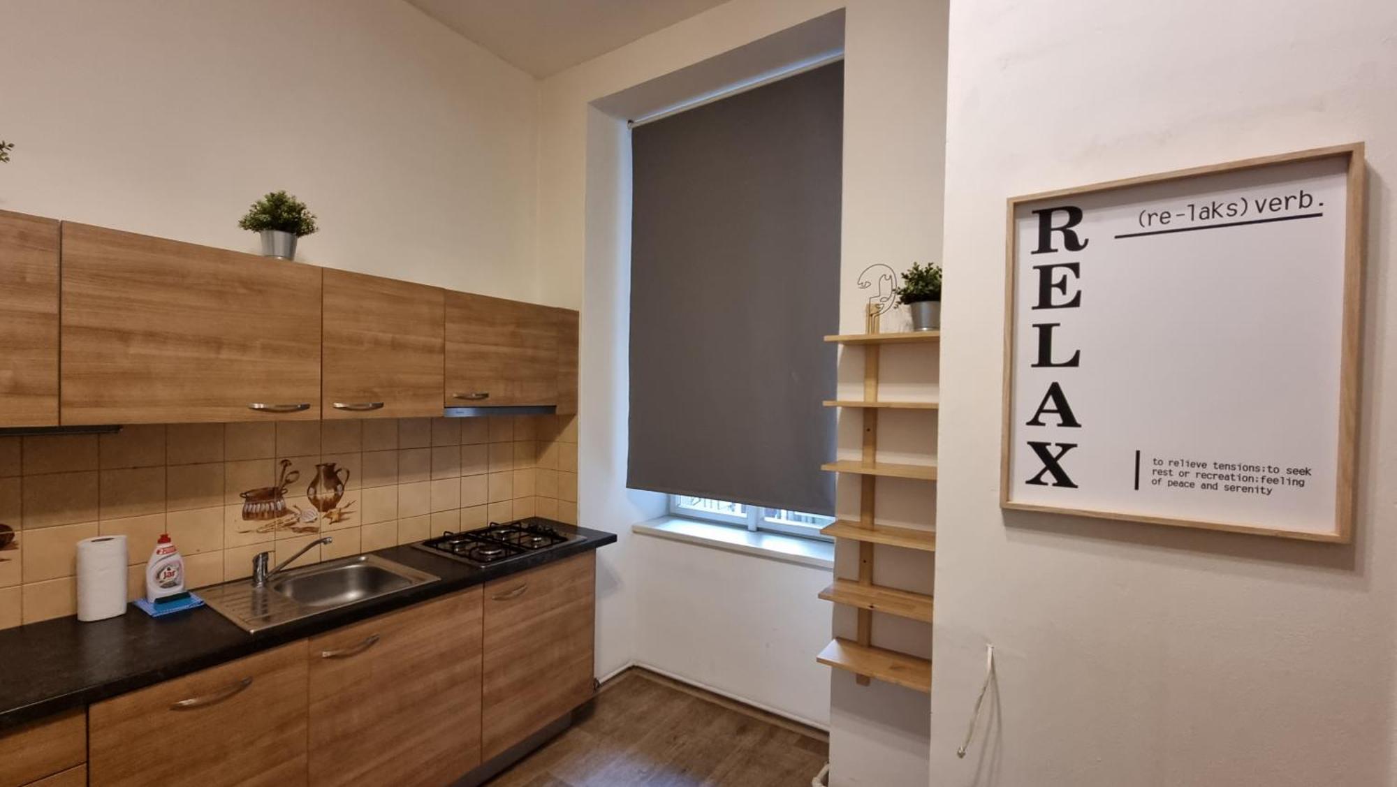 Apartment Krakovska 20 Prag Exteriör bild
